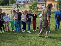 Ukázka výcviku dravců