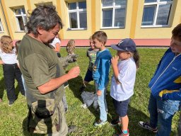 Ukázka výcviku dravců